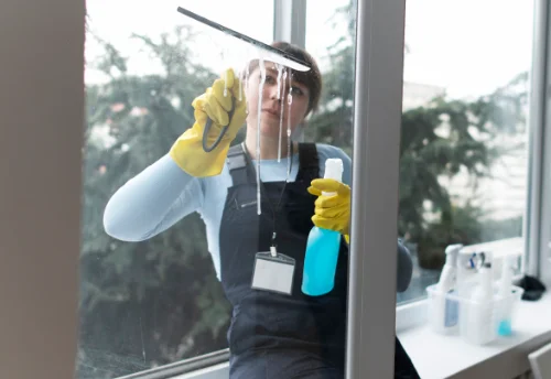 Nettoyage de vitres intérieures et extérieures à Chamalières